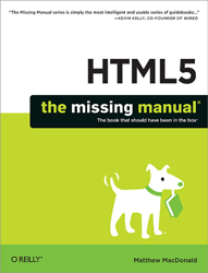 HTML5 Missing Manual